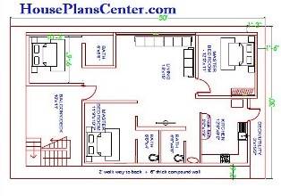 30x50 vastu house plan first floor