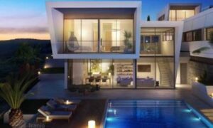 Luxury villas 3d elevations