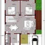 2BHK FLOOR PLAN 3D 2BHK MODERN HOUSE PLANS IN INDIA