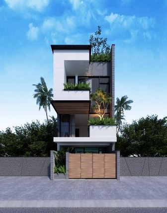 28x40 house elevation design