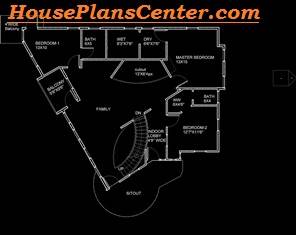 Odd shape House plans floor planning